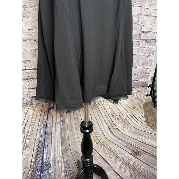 Silence +‎ Noise Solid Black Mini Dress - Picture 4 of 12